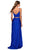 La Femme - 28472 Two-Piece Surplice V-Neck High Slit Dress Prom Dresses