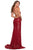 La Femme - 28514 Crisscross Open Back Halter Neck Sequin Evening Gown Evening Dresses