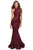 La Femme - 28612 Sequined Halter Neck Trumpet Dress Prom Dresses