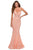 La Femme - 28647 Sequined Lace Corset Bodice Long Dress Prom Dresses