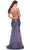 La Femme - 28713 Deep V-Neckline Sequin Sheath Dress Evening Dresses