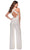 La Femme - 28719 Sequined Plunging V-neck Jumpsuit Evening Dresses