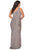 La Femme - 28863 Sequined V-neck Sheath Dress Prom Dresses