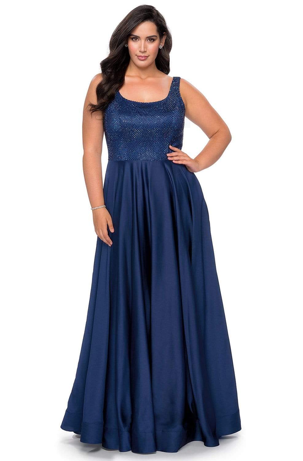 La Femme - 28879 Scoop A-Line Junior Prom Gown – Couture Candy