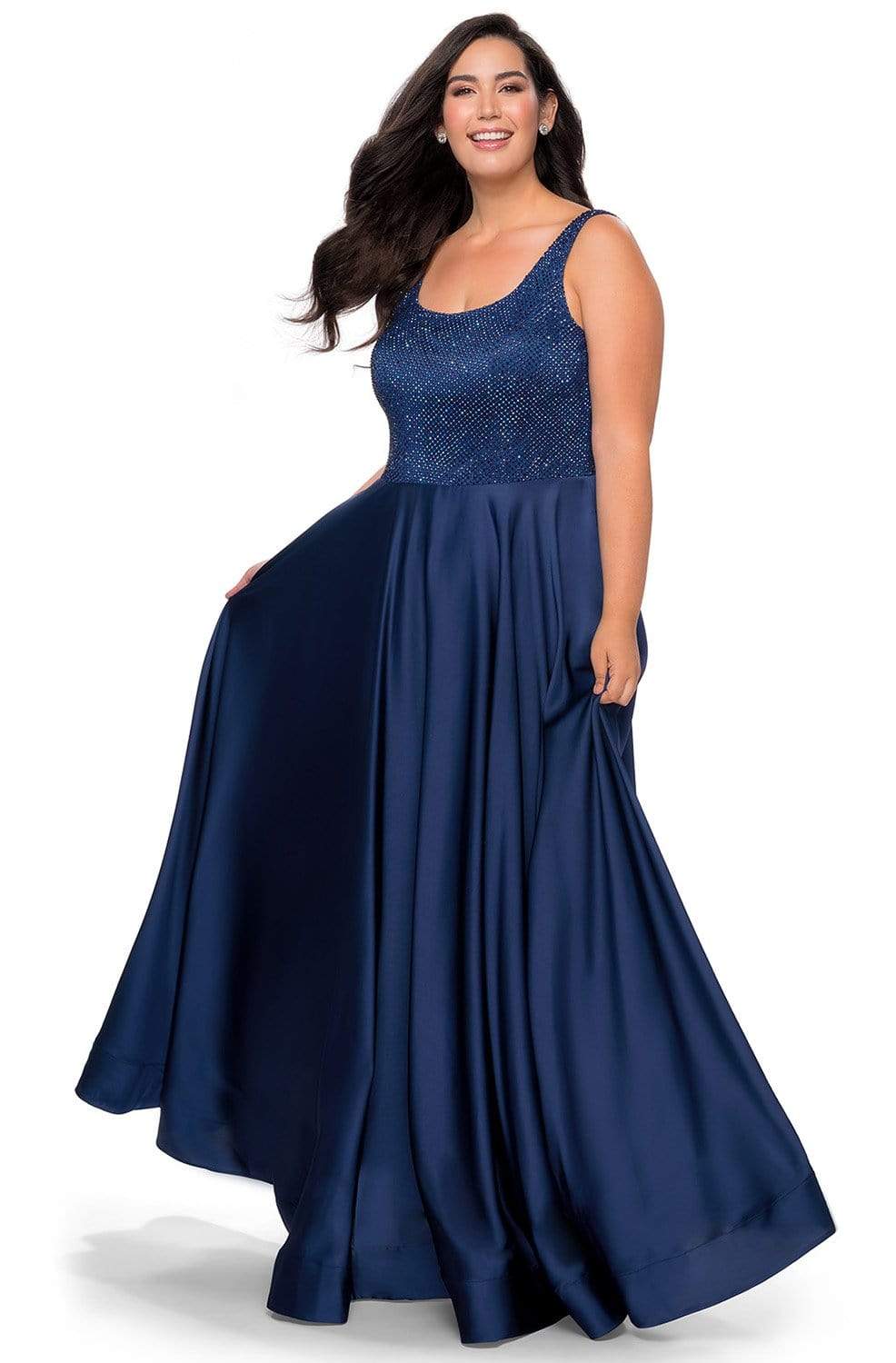 La Femme - 28879 Scoop A-Line Junior Prom Gown – Couture Candy