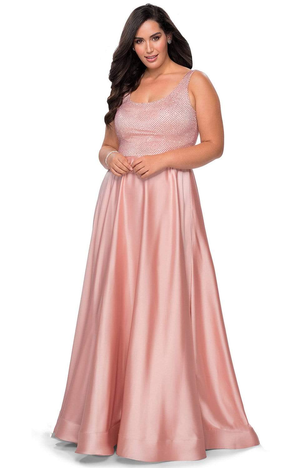 La Femme - 28879 Scoop A-Line Junior Prom Gown – Couture Candy