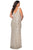 La Femme - 28946 Sleeveless Bead-Fringed Sheath Gown Evening Dresses