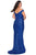La Femme - 28949 Sequined Off-Shoulder Sheath Gown Evening Dresses