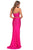 La Femme - 28972 Two Piece Strapless Jersey Sheath Dress Prom Dresses