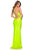 La Femme - 29020 Plunging V-neck Ruched Sheath Dress Prom Dresses