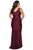 La Femme - 29028 Plunging V-neck Jersey Trumpet Dress Evening Dresses
