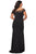 La Femme - 29049 Off-Shoulder Jersey Fitted Dress Evening Dresses