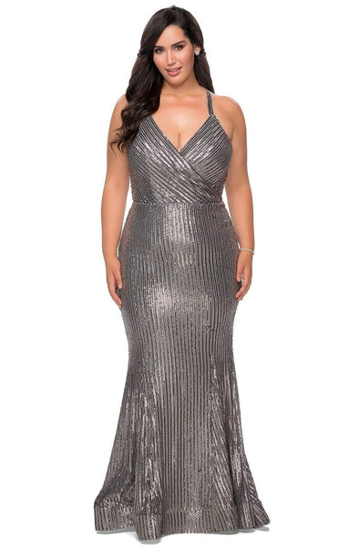 Plus Size Silver & Gray Prom Dresses & Gowns Couture Candy Plus Size Silver & Gray Prom Dresses & Gowns Couture Candy
