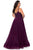 La Femme - 29060 Embellished V-neck Tulle Ballgown Evening Dresses