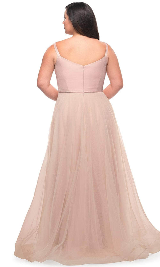 La Femme 29072 - Sleeveless Tulle Prom Dress