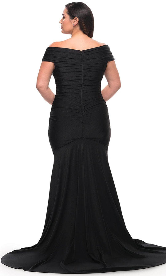 La Femme 29132 - Off Shoulder Mermaid Dress