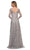 La Femme - 29153 Embroidered Floral A-line Gown Mother of the Bride Dresses