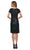 La Femme - 29182 Fitted Knee-Length Dress Mother of the Bride Dresses