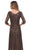 La Femme - 29195 Sequin Appliqued Sheath Long Gown Mother of the Bride Dresses