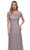 La Femme - 29198 Embroidered Fabric Modest A-line Dress Mother of the Bride Dresses