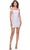 La Femme - 29268 Off Shoulder Jersey Short Homecoming Dress Homecoming Dresses 00 / White