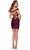 La Femme - 29268 Off Shoulder Jersey Short Homecoming Dress Homecoming Dresses