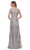 La Femme - 29281 Floral Embroidered A-line Gown Mother of the Bride Dresses