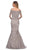 La Femme - 29324 Off Shoulder Trumpet Evening Dress Mother of the Bride Dresses