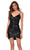 La Femme - 29426 Faux Wrap Sequin Short Dress Special Occasion Dress