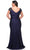 La Femme 29481 - Rhinestone Sleeve Column Dress Special Occasion Dress