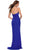 La Femme - 29489 Strapless Ruche-Ornate High Slit Dress Evening Dresses