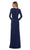 La Femme - 29535 V-Neck Sheath Evening Dress Mother of the Bride Dresses