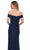 La Femme - 29541 Off Shoulder Column Evening Dress Mother of the Bride Dresses