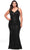 La Femme 29546 - Shimmering Sleeveless Evening Dress Special Occasion Dress