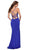 La Femme - 29615 Sleeveless V Neck Jersey Trumpet Dress Special Occasion Dress
