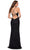 La Femme - 29642 Sequined Plunging V Neck Sheath Dress Evening Dresses