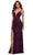 La Femme - 29679 Embellished Lace Deep V Neck Trumpet Dress Prom Dresses