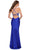 La Femme - 29688 Jersey Lace Plunging V Neck Dress Special Occasion Dress