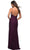 La Femme - 29700 V-Neck Stretch Lace Gown Prom Dresses