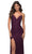La Femme - 29700 V-Neck Stretch Lace Gown Special Occasion Dress