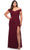 La Femme 29722 - Faux Wrap Prom Dress Special Occasion Dress