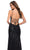 La Femme - 29741 Ruche-Ornate Sequined High Slit Dress Evening Dresses
