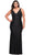 La Femme 29751 - Sleeveless V-Neck Column Dress Special Occasion Dress