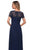La Femme - 29772 V-Neck Ruched Evening Dress Mother of the Bride Dresses