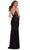 La Femme - 29774 Plunging V Neck Lace Sheath Dress Evening Dresses
