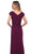 La Femme - 29814 Cap Sleeves Sheath Evening Dress Special Occasion Dress