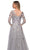 La Femme - 29825 Long Sleeve Dazzling Tulle Gown Mother of the Bride Dresses