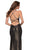 La Femme - 29836 Crisscross Front Metallic Jersey Dress Special Occasion Dress