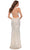 La Femme - 29837 Metallic Sweetheart Dress Special Occasion Dress