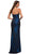 La Femme - 29855 Sweetheart Metallic Jersey Gown Prom Dresses